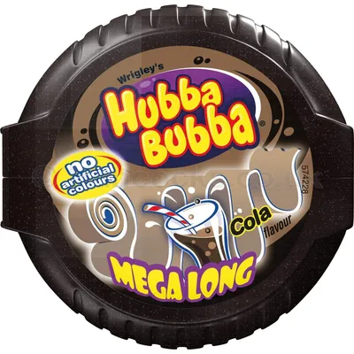 Zdjęcie produktu dla Hubba Bubba Bubble Cola guma do żucia w paskach o smaku coli 56g