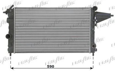 Produktbild von FRIGAIR 0107.2020 Kühler Wasserkühler Motorkühler für OPEL Vectra A Limousine (J89) Vectra A CC (J89)