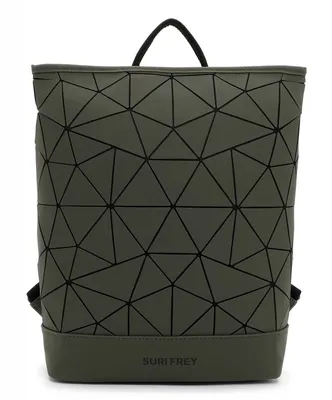 Produktbild von SURI FREY Rucksack mit Laptopfach Suri Sports Jessy-Lu City Backpack 9,2L Fango dunkelgrün