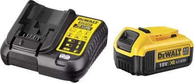 Produktbild von Power Set DeWALT (1 x 18V 4,0 Ah + DCB107)