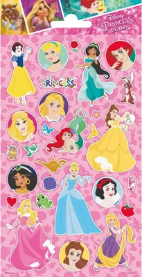 Immagine prodotto di Adesivi delle principesse Disney
