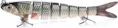 Obrázek produktu pro Wobler SZCZUPAK SANDACZ Łamowany TONĄCY F146 SILVER