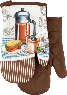 Produktbild von Ofenhandschuhe, Küchenhandschuhe mit Magnet Coffe Kaffee