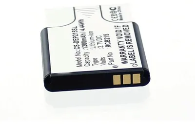 Produktbild von Akku für Doro PhoneEasy 332GSM Li-Ion 3,7 Volt 1200 mAh schwarz.