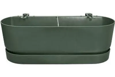 Produktbild von Pflanztopf Greenville Easy Balcony - Leaf Green - Ø25cm - Balkonkasten mit