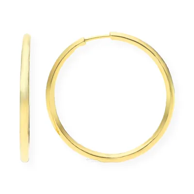 Produktbild von JuwelmaLux Creolen 925 Sterling Silber Gold plattiert JL10-06-0876