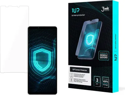 Produktbild von 3mk Display Schutzfolie 1UP für Sony Xperia 10 V transparent Gaming (3 Stück)