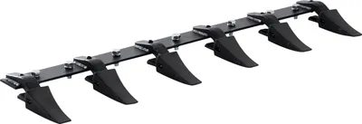 Produktbild von VEVOR Schaufelzahnstange, 120 cm, Hochleistungs-Traktorschaufel, 6-Zahn-Schiene für Lader, Traktor, Kompaktlader, 2000 kg Tragkraft, Anschraubdesign, für effiziente Bodenausgrabung und Schaufelschutz