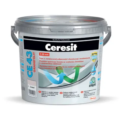 Zdjęcie produktu dla Fuga Ceresit CE-43 Grand Elit, kolor czekoladowy, waga 5 kg