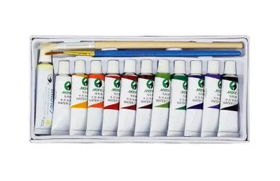 Image de Peinture aquarelle E 1325 12 couleurs 5ml MARIES