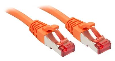 Image de Câble réseau Lindy Rj45/Rj45 Cat6 5m Orange S/FTP (S-STP)