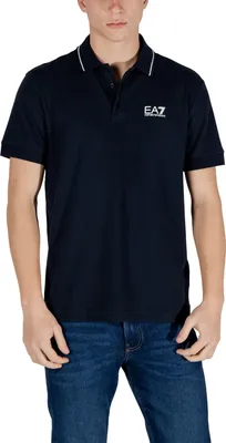 Image de Polo Ea7 pour homme, bleu 483274 : Taille - S Taille : S