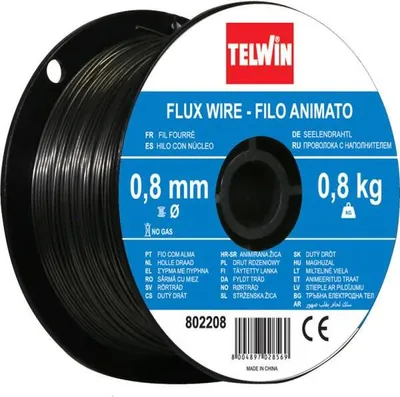 Produktbild von Telwin gasloser Flussdraht 0,8 mm 0,8 kg