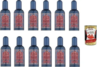 Produktbild von Tesori D'oriente Ebano e Ginseng 100ml, frischer und holzig-aromatischer Duft 12x100ml + Italian Gourmet polpa 400gr