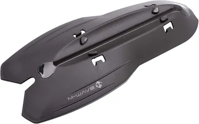 Productafbeelding van Spatbord onderbuis - 32 x 9/13 cm - Zwart