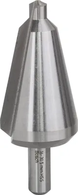 Obrázek produktu pro Vrták na plech HSS, válcový, 16 - 30,5 mm, 76 mm, 9 mm