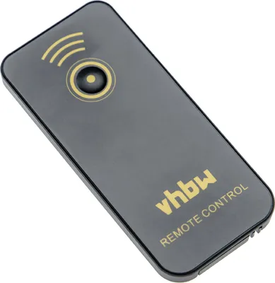 Produktbild von vhbw Infrarot-Fernauslöser Fernbedienung kompatibel mit Nikon Coolpix P7100, P7800 Kamera, 2-stufige Auslösefunktion