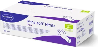 Produktbild von Nitrilové nepudrové vyšetřovací rukavice Peha-soft® fino velikost M