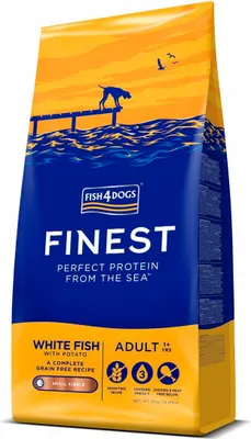 Obrázok produktu pre Fish4Dogs Finest Ocean s bielymi rybami pre dospelé mačky (S) 6 kg