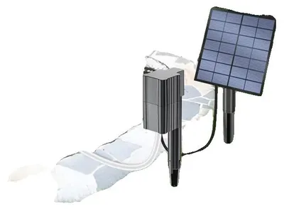 Imagen del producto de Bomba de oxígeno, alimentada por energía solar, fácil instalación, modelo AP019, 2.5W