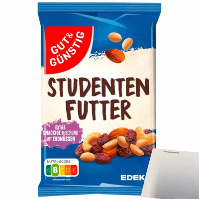 Produktbild von G&G Studentenfutter (200g Beutel) + usy Block