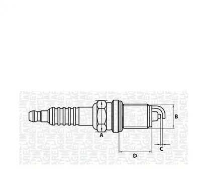 Produktbild von Magneti Marelli Zündkerzen Zündanlage 062000774304