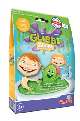 Zdjęcie produktu dla SIMBA Glibbi Slime Szlam do kąpieli - zielony