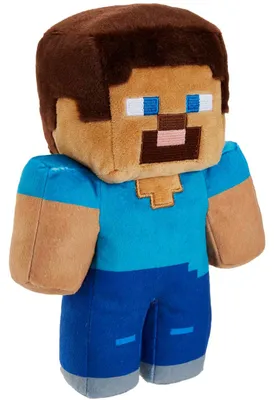 Produktbild von Minecraft 8-INCH BASIC PLUSH Steve, Cartoon-Figur, 3 Jahr(e)