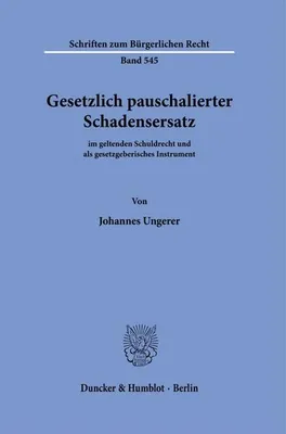 Produktbild von Gesetzlich pauschalierter Schadensersatz.