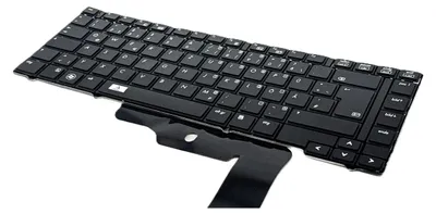Obrázok produktu pre GERMAN - Čierna klávesnica Klávesnica bez tyče myši kompatibilná s HP EliteBook 8440P