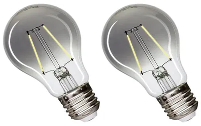 Produktbild von Spectrum E27 LED Lampe 2W 150lm 4000K Neutralweiß 230V 2 Stück