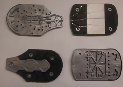 Produktbild von Tecnica Skischuh-Sohlenplatten Mach 1 Set für Vorder- & Hinterfuß inkl. Schrauben