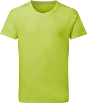 Produktbild von SG SGTee | Perfect Print Tagless Tee - Herren T-Shirt - Farbe: Lime - Größe: M