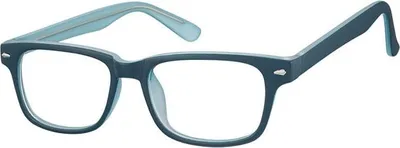 Immagine prodotto di Occhiali con lenti trasparenti, montatura classica Sunoptic CP156C, blu