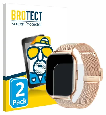 Produktbild von 2x BROTECT Schutzfolie für APAUK Smartwatch 2.01" Displayschutz Displayschutzfolie Folie Matt Entspiegelungsfolie