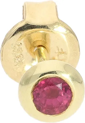 Produktbild von Ohrstecker Einzel Gold 585 Rubin JL30-06-5200 JuwelmaLux