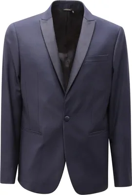 Produktbild von 4356AP giacca uomo PATRIZIA PEPE SKINNY man jacket blue