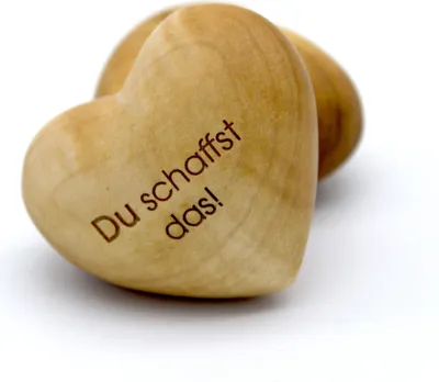 Produktbild von Thankgoods SagŽs mit Herz Handschmeichler Du schaffst das!