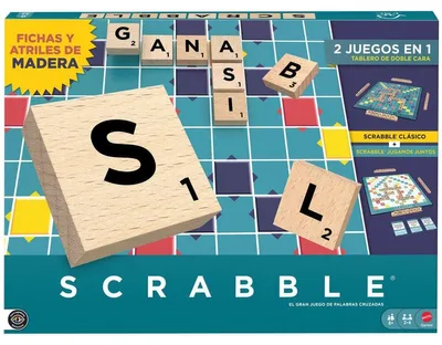 Produktbild von Mattel Games Scrabble, Brettspiel, Wort, 8 Jahr(e), Familienspiel