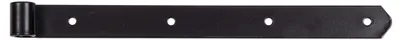 Produktbild von Ladenband Lnge 400 mm Stahl schwarz kunststoffbeschich. gerundet
