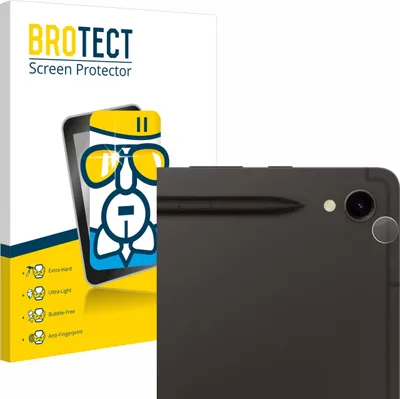 Produktbild von BROTECT Schutzglas für Samsung Galaxy Tab S9 WiFi (NUR Kameraschutz) Schutzfolie Panzer Folie Glas Display Schutz klar