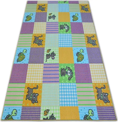 Produktbild von Teppich für Kinder PETS Mehrfarben 100x300 cm