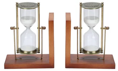 Produktbild von 2 innovative Sanduhr-Sanduhr-Timer für Vintage-Heimdekoration, Ornamente, Hochzeitsgeschenk