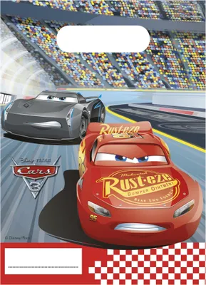 Produktbild von 6 Cars Evolution Mitgebsel Geschenktüten