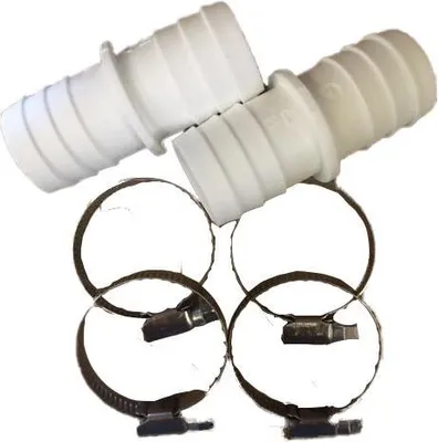 Produktbild von myPOOL Schlauchverbinder Ø 32mm/2er+Schlauchklemmen