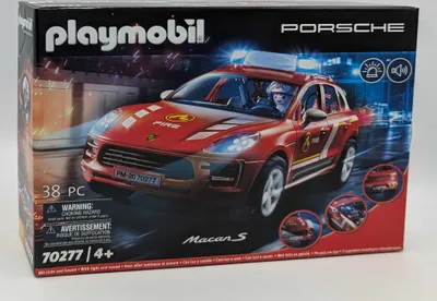 Produktbild von PLAYMOBIL 70277 City Action Porsche Macan S der Feuerwehr