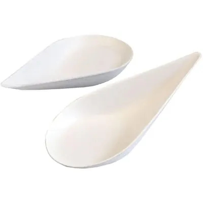Immagine prodotto di NATUREStar 41230Fingerfood-Schalen Drop 110 x 55 mm Zuckerrohr weiß
