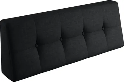 Produktbild von sunnypillow Palettenkissen Verona  Rückenkissen 120x40x20/10cm Black