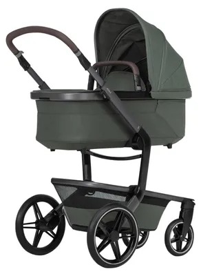 Produktbild von Joolz Day 5 Essential Newborn Bundle 2-in-1 Kinderwagen - Forest Green
