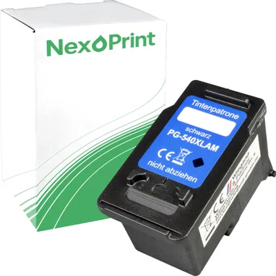 Produktbild von Druckerpatrone kompatibel zu Canon PG-540XL schwarz PIXMA MG2150, MG3150, MG4150, MX395